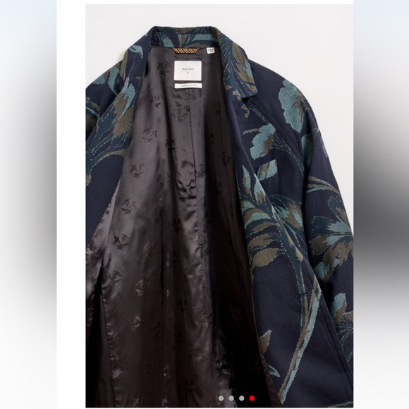 Billy Reid Tropical Oasis Jacquard Coat - NWT - small - Picture 4 of 8